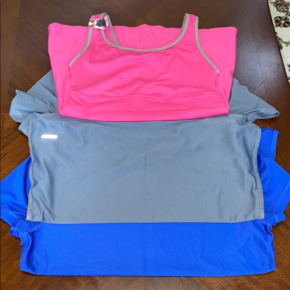 Flexees Tummy  Toning Tank plus 2 Danskin Shirt